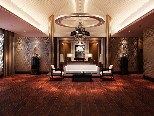 美國（guó）芝（zhī）加哥川普大廈實木地板案例