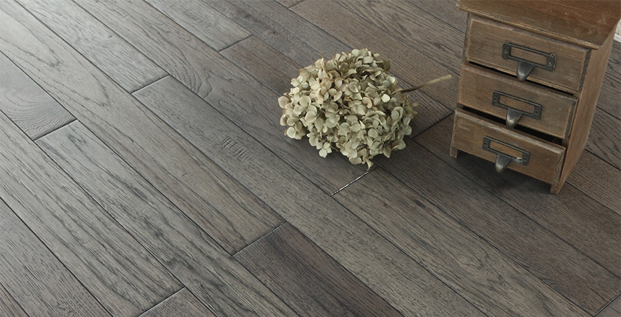 山核桃自由（yóu）拼仿古实木地板